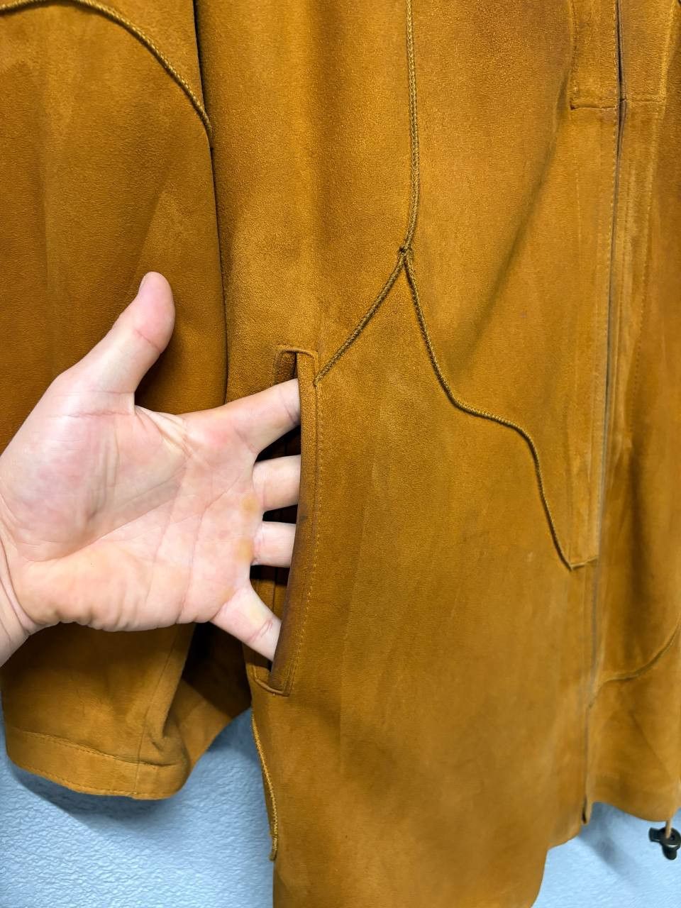Other Werner Christ mens leather jacket size 38 / M Size US M / EU 48-50 / 2 - 6 Thumbnail