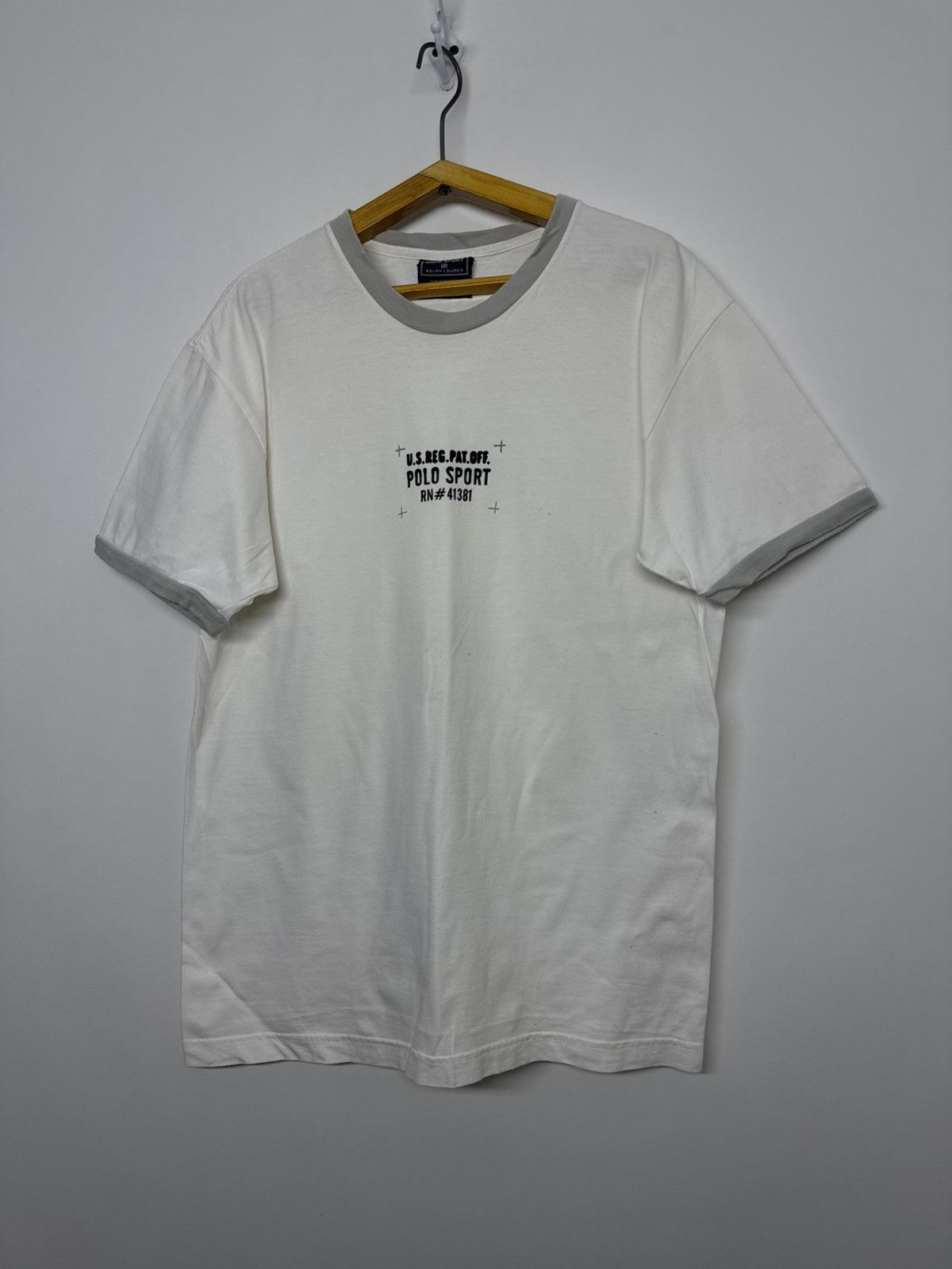 Polo Ralph Lauren Vintage Y2k Polo Ralph Lauren Sport Logo T-Shirt Size US S / EU 44-46 / 1 - 1 Thumbnail
