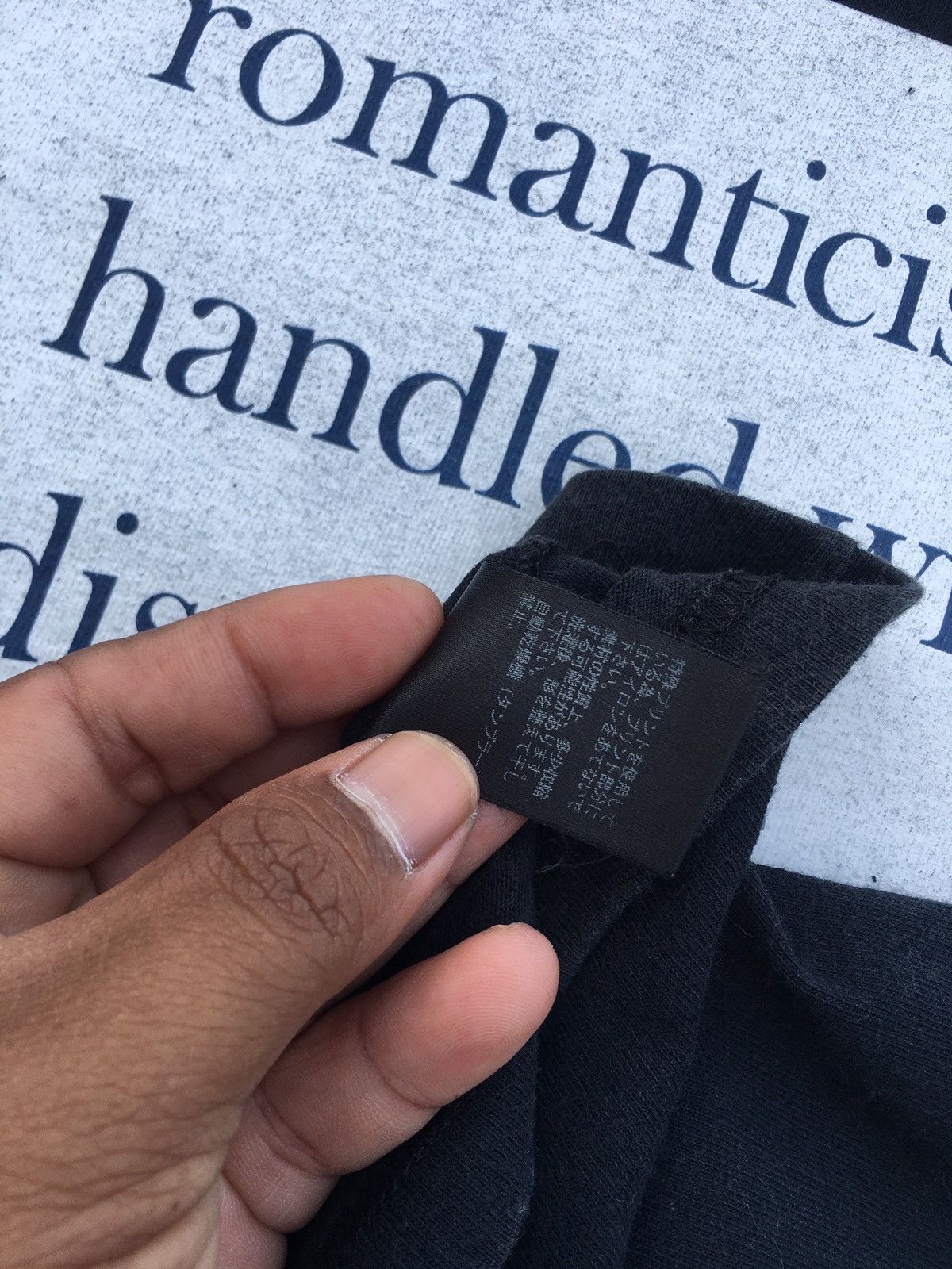 Undercover Rare Undercover ‘Romanticism handled with discipline’ Tee Size US L / EU 52-54 / 3 - 12 Thumbnail