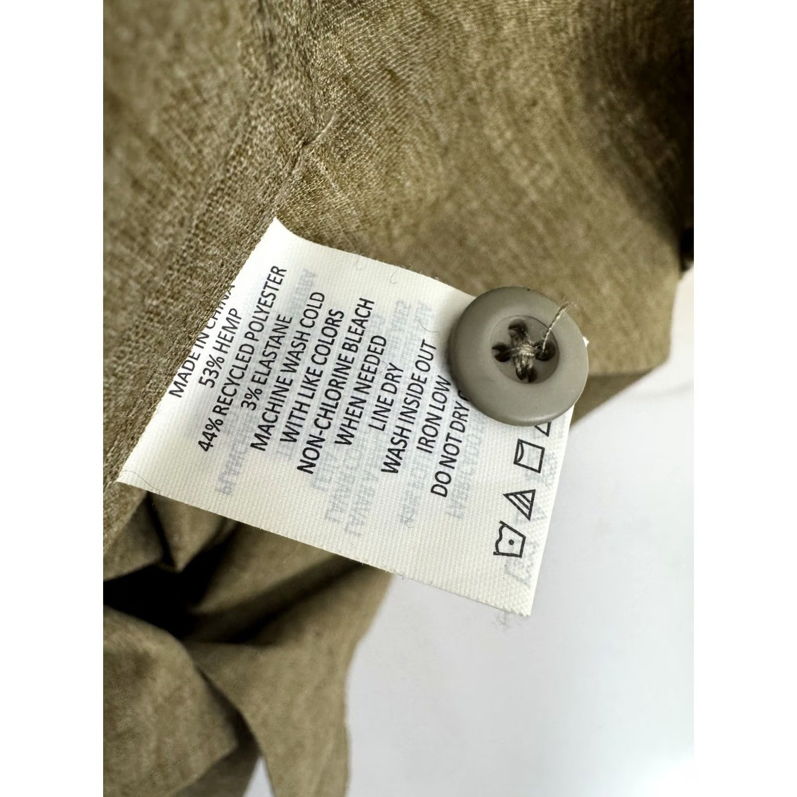 Vintage EDGEVALE SHIRT Mens M Green Hemp Blend Vented EXCELLENT Size US M / EU 48-50 / 2 - 6 Thumbnail