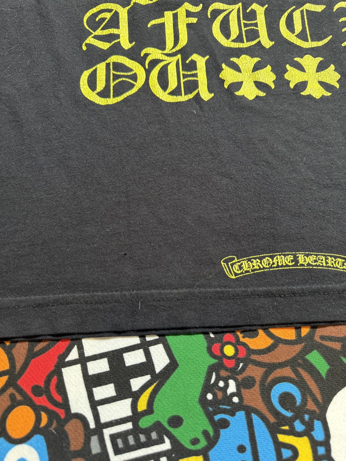 Chrome Hearts Chrome Hearts Black Made In Hollywood Logo Tee Size US M / EU 48-50 / 2 - 14 Thumbnail