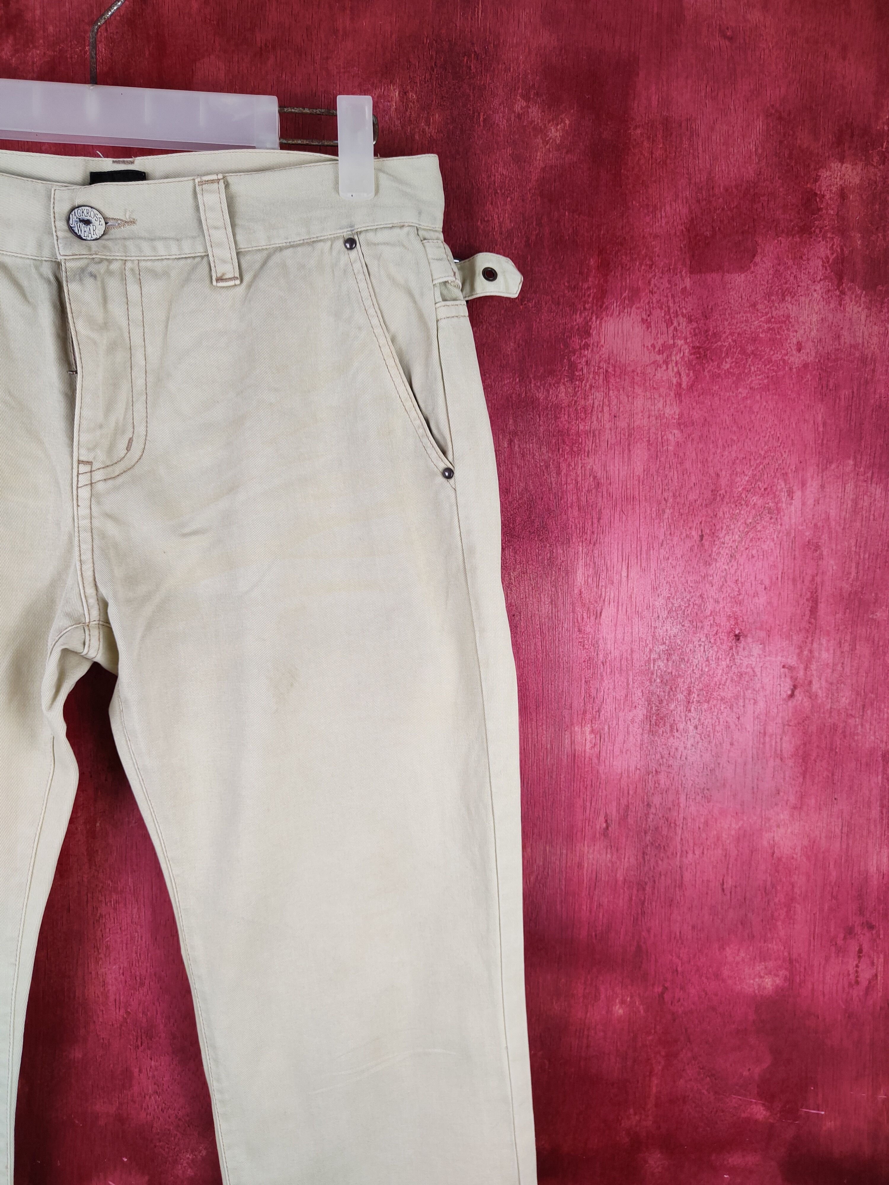 JACKROSE × Japanese Brand Jack Rose Beige Multipocket Casual Pants #S1476 Size 29" - 5 Thumbnail