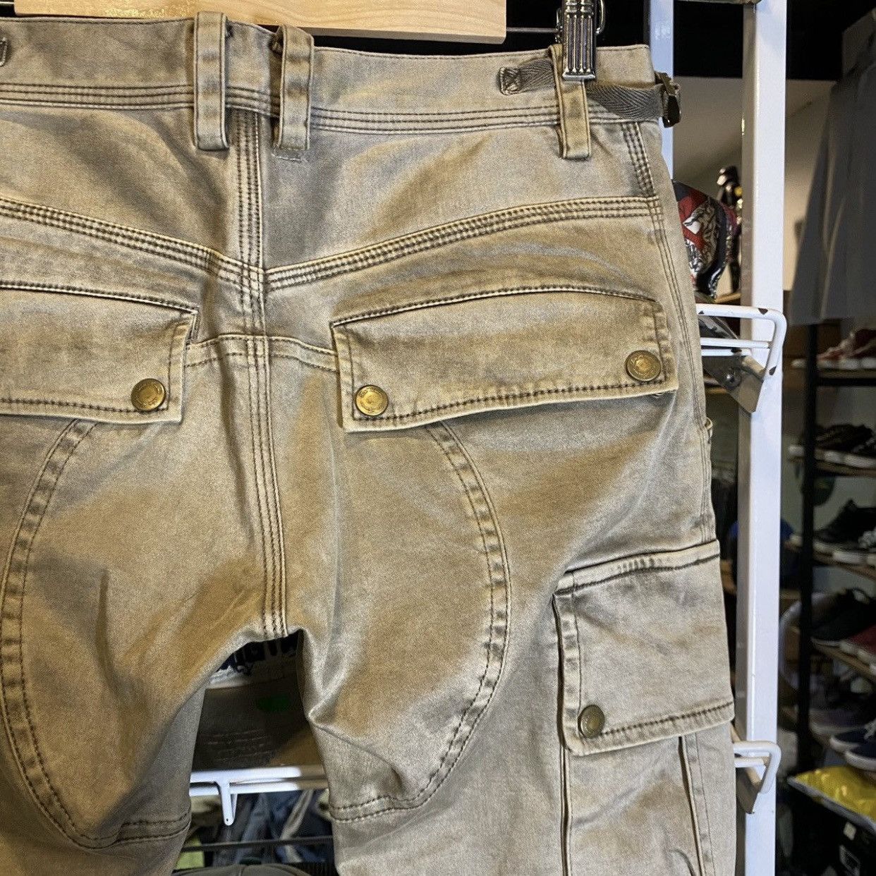 Tete Homme TETE HOMME DOUBLE KNEE CARGO PANTS Size US 29 - 11 Thumbnail