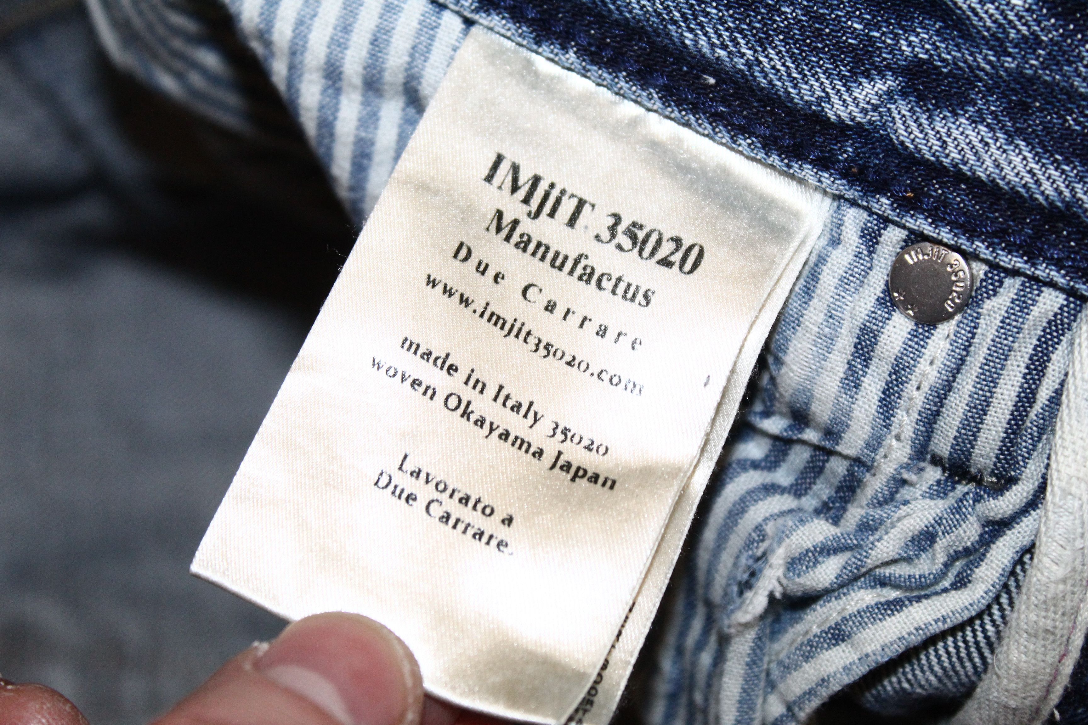 Blue Blue Japan IMjiT35020 803s AGHI 14oz selvedge natural faded jeans Size US 32 / EU 48 - 14 Thumbnail