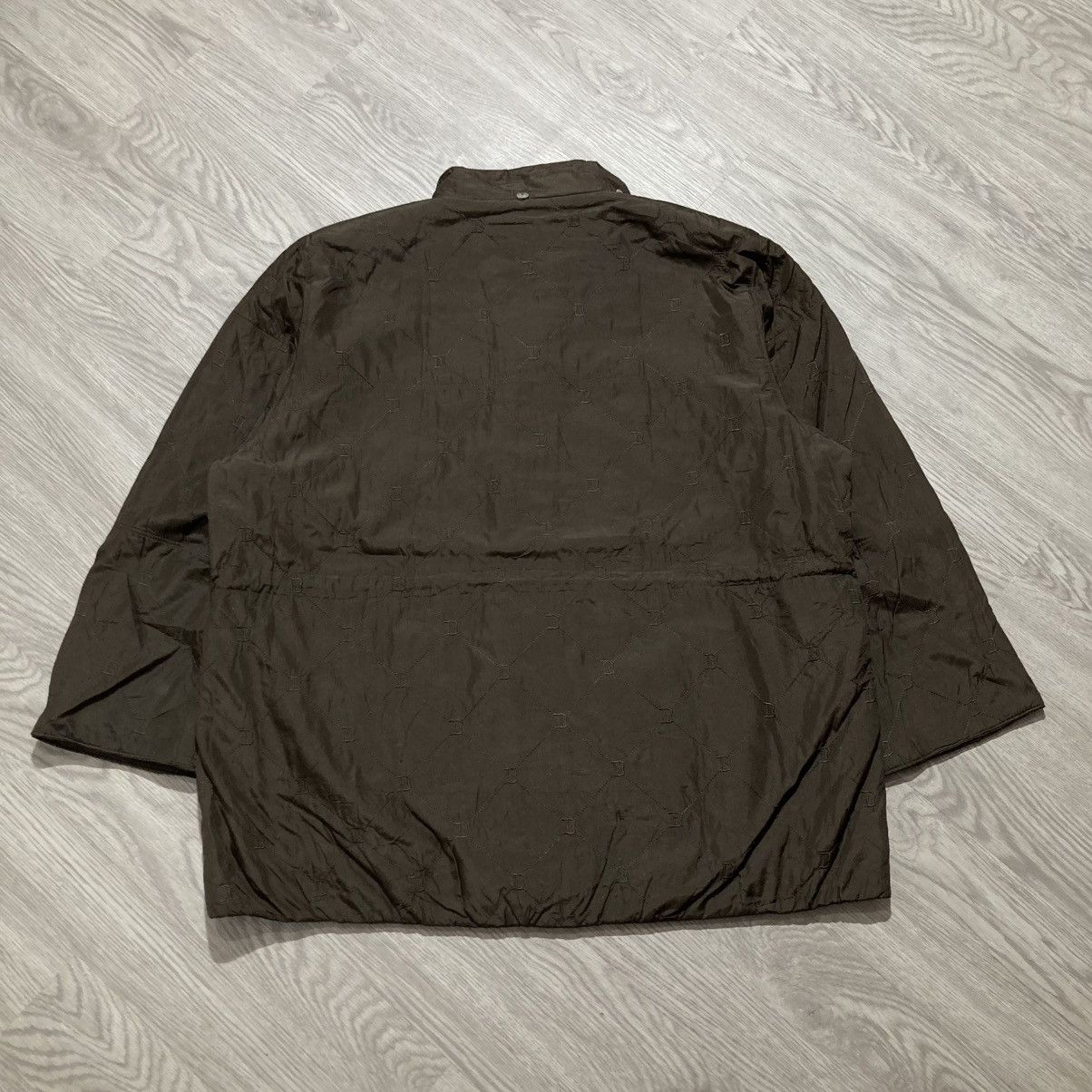 Balmain Balmain Paris Monogram Quilted Jacket Dark Brown Luxury Size US XXL / EU 58 / 5 - 13 Thumbnail
