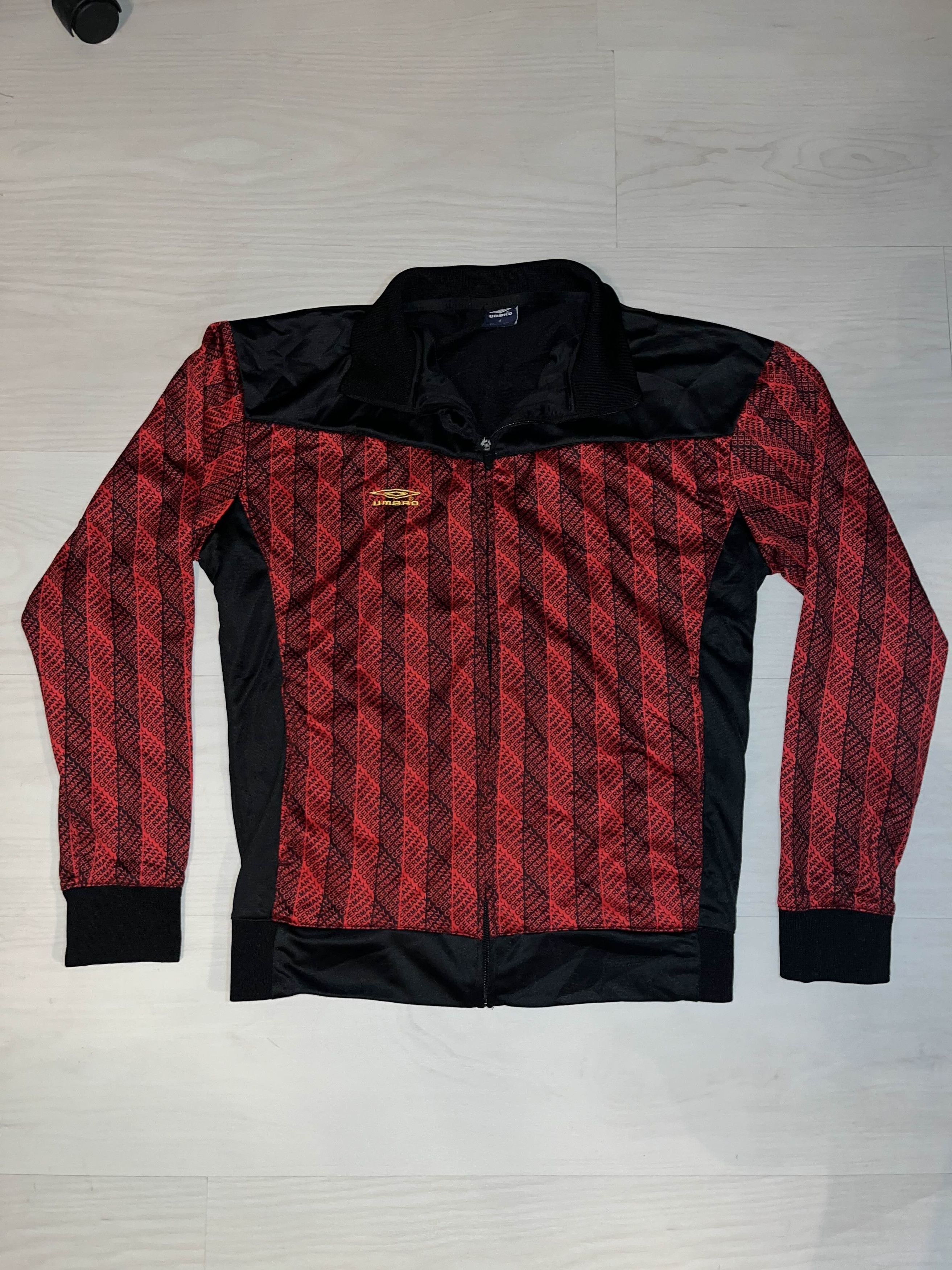 Umbro Germany Umbro Soccer Retro Zip Up Tracksuit Size US L / EU 52-54 / 3 - 1 Thumbnail