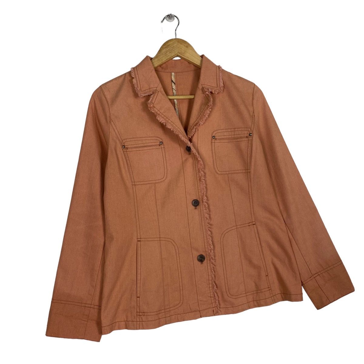 Japanese Brand Rosas Club Button Coat Jacket Size US M / EU 48-50 / 2 - 2 Thumbnail
