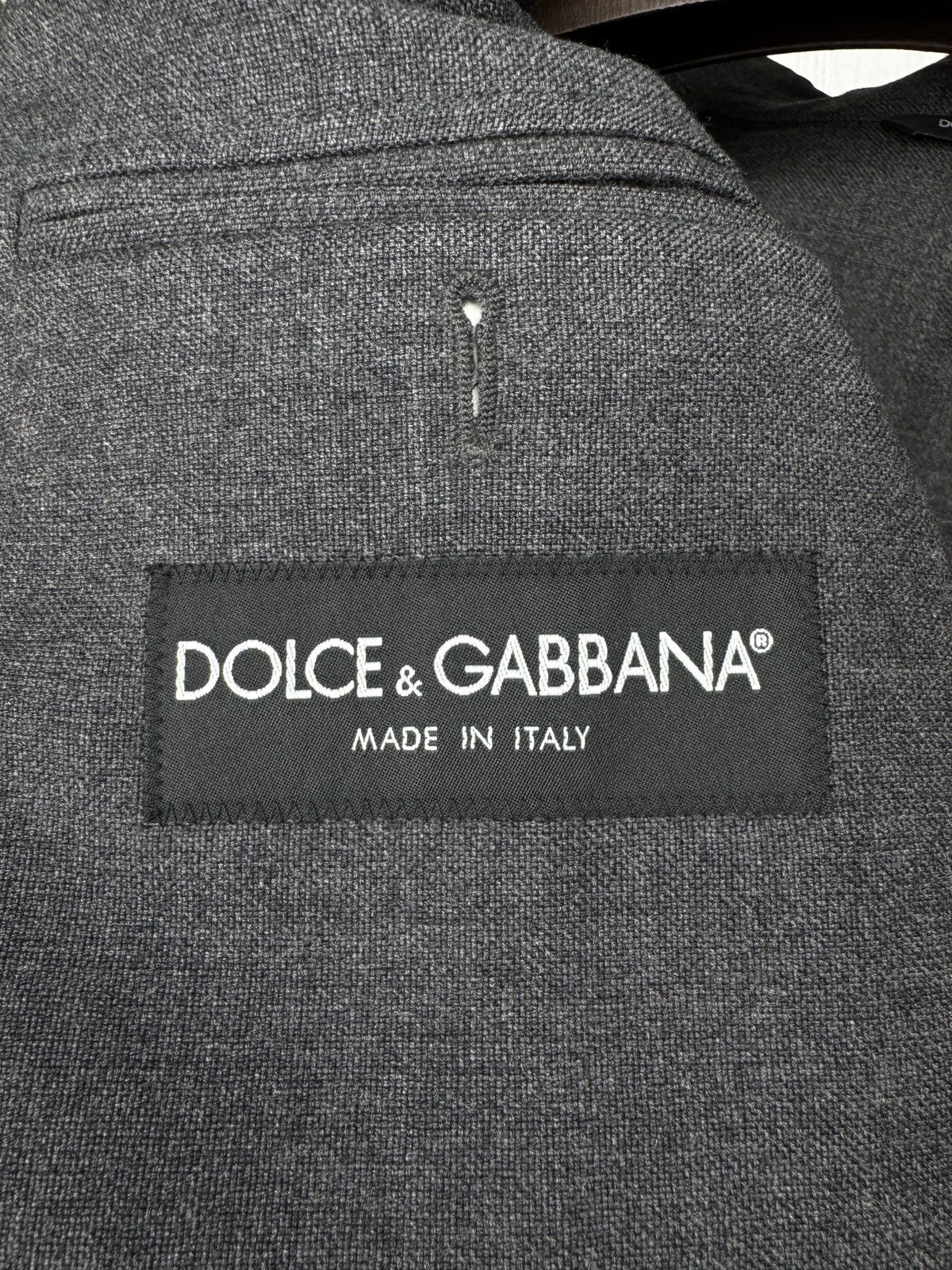 Dolce & Gabbana Dolce & Gabbana grey wool distressed made in Italy blazer Size 36R - 11 Thumbnail