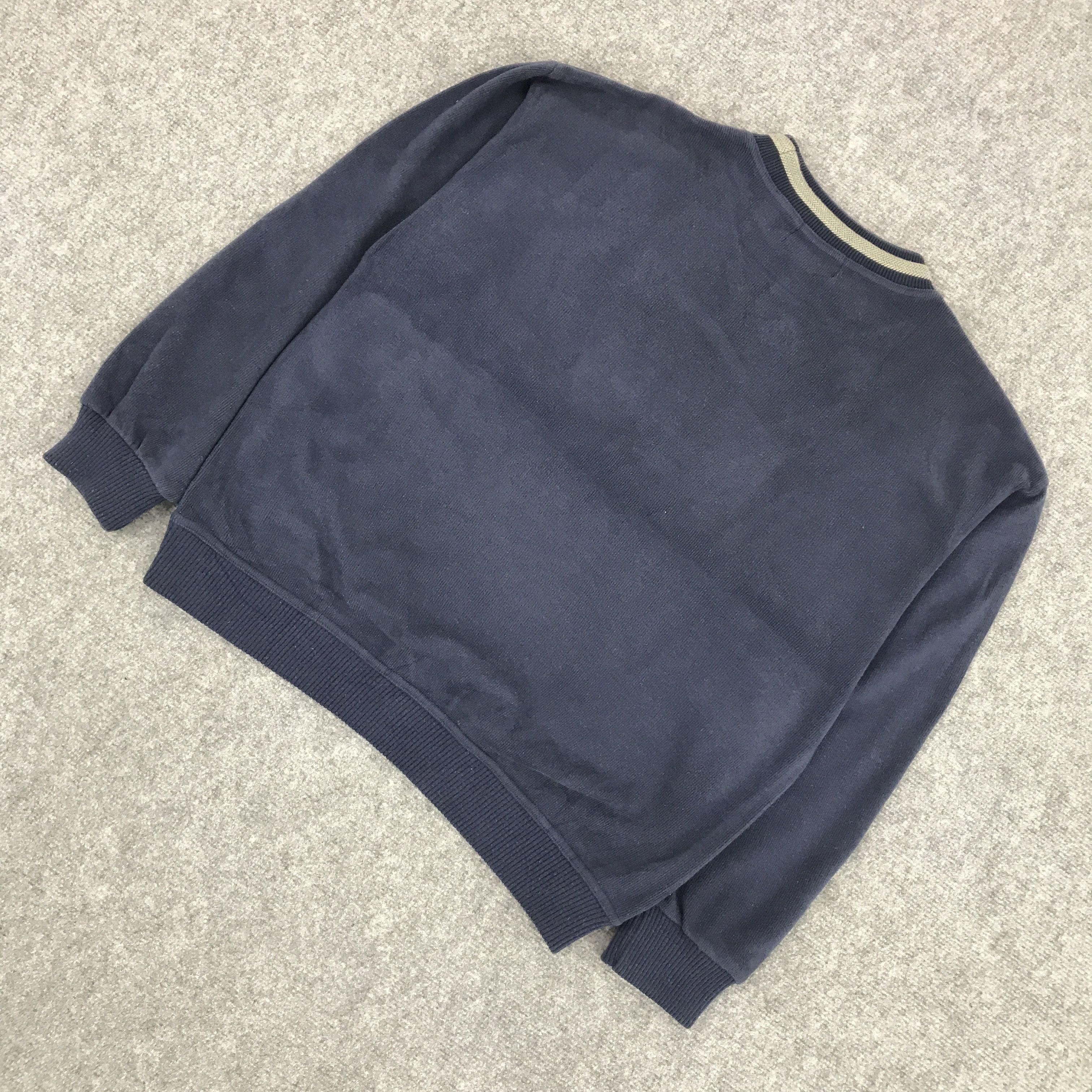 Japanese Brand × Vintage CLAUDIO VALENTINO PARIS EMBROIDERY LOGO SWEATSHIRT Size US L / EU 52-54 / 3 - 7 Thumbnail