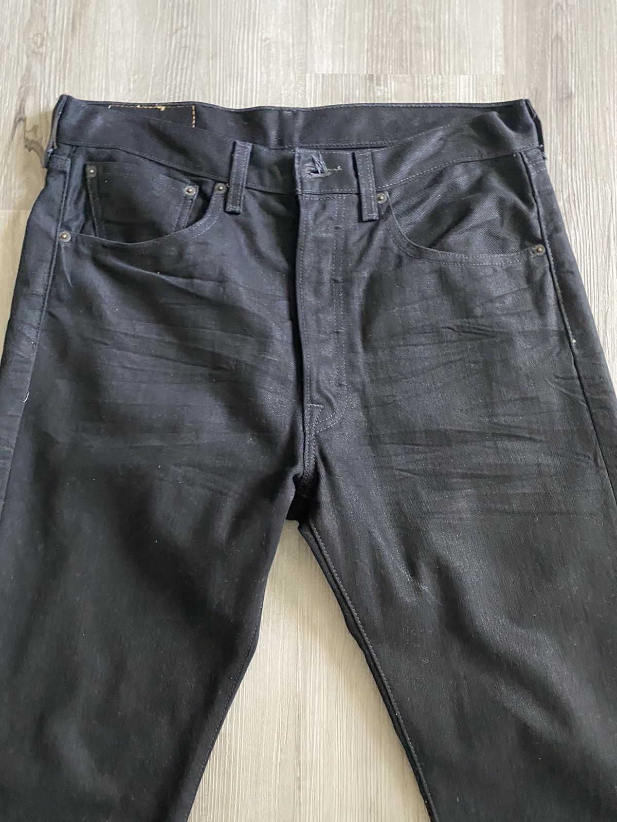 Levi's Pure Black Levi 501s Size US 32 / EU 48 - 2 Thumbnail