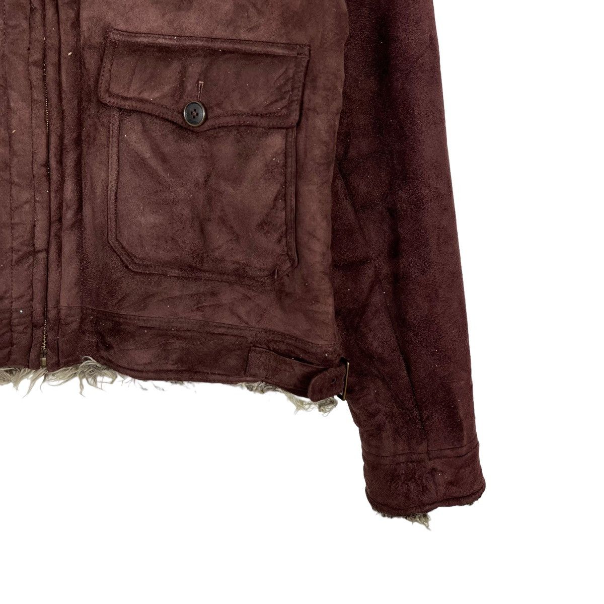 Beams Plus 🔥 BEAMS MOLESKIN FAUX FUR JACKET Size US M / EU 48-50 / 2 - 6 Thumbnail