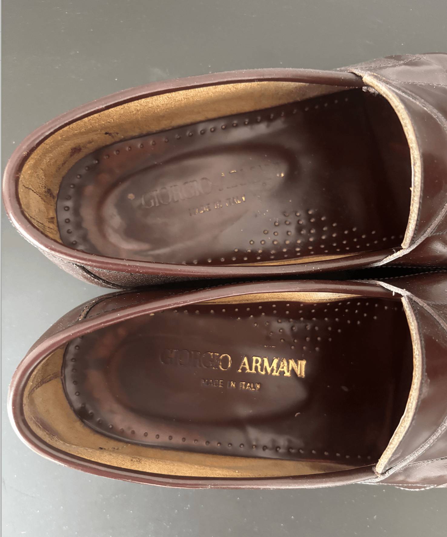 Giorgio Armani Vintage 80s 90s Giorgio Armani Loafers SIze 9 Size US 9 / EU 42 - 3 Thumbnail