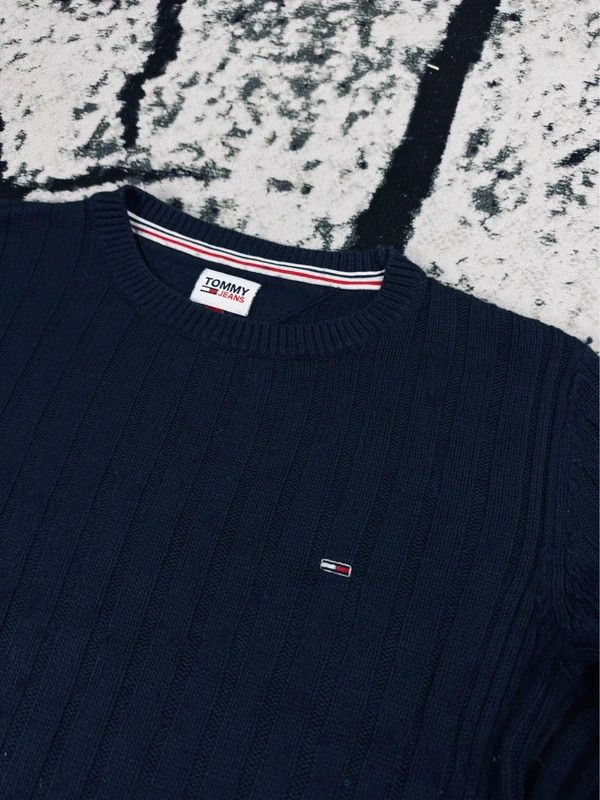 Tommy Hilfiger Tommy Hilfiger sweater navy blue S Size S / US 4 / IT 40 - 3 Thumbnail