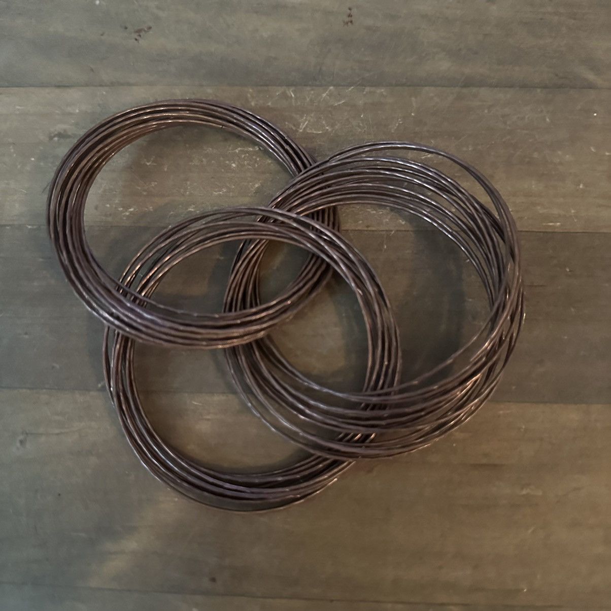 Other Copper tone intertwined bangle bracelet Size ONE SIZE - 3 Thumbnail
