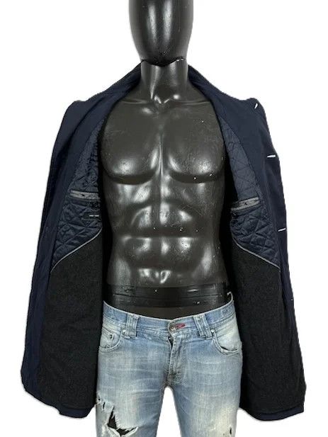 Hugo Boss Hugo Boss Cappotto Blu Uomo Taglia 48 Size US M / EU 48-50 / 2 - 9 Thumbnail