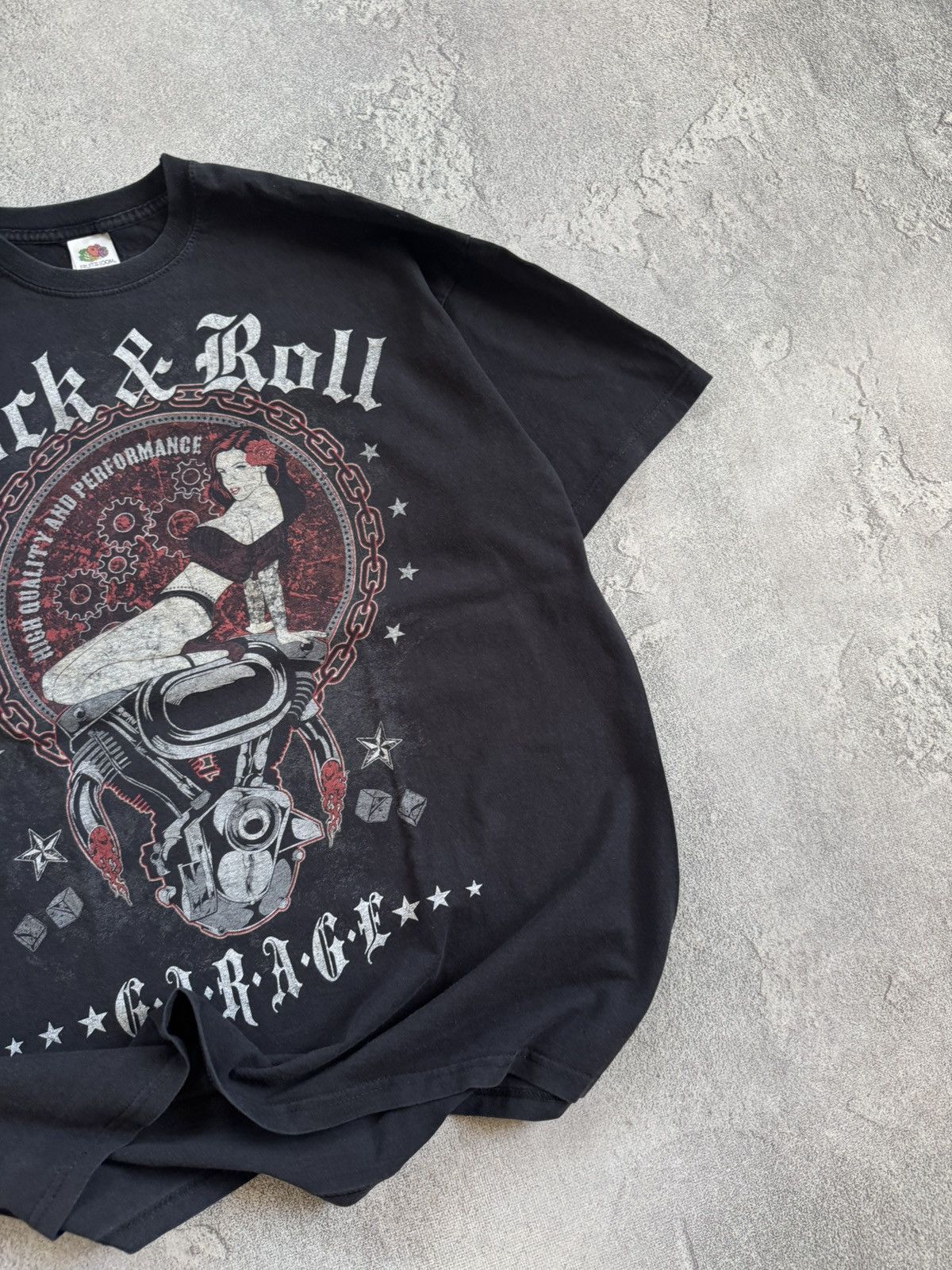 Band Tees Rock & Roll Garage nude Girl tee tshirt vintage 90s Size US XL / EU 56 / 4 - 3 Thumbnail