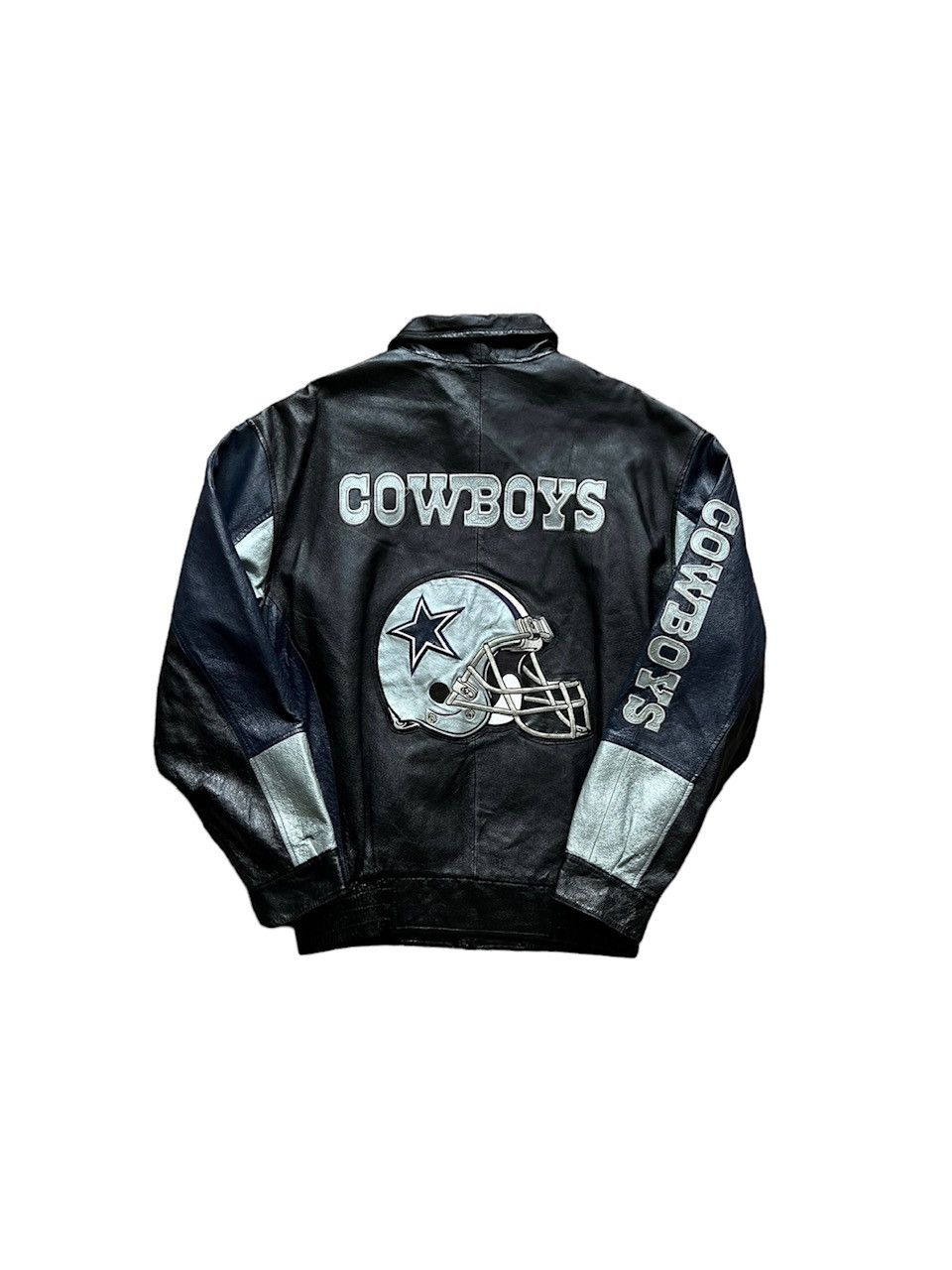 Vintage 90s NFL Dallas Cowboys Leather Jacket - GLJ