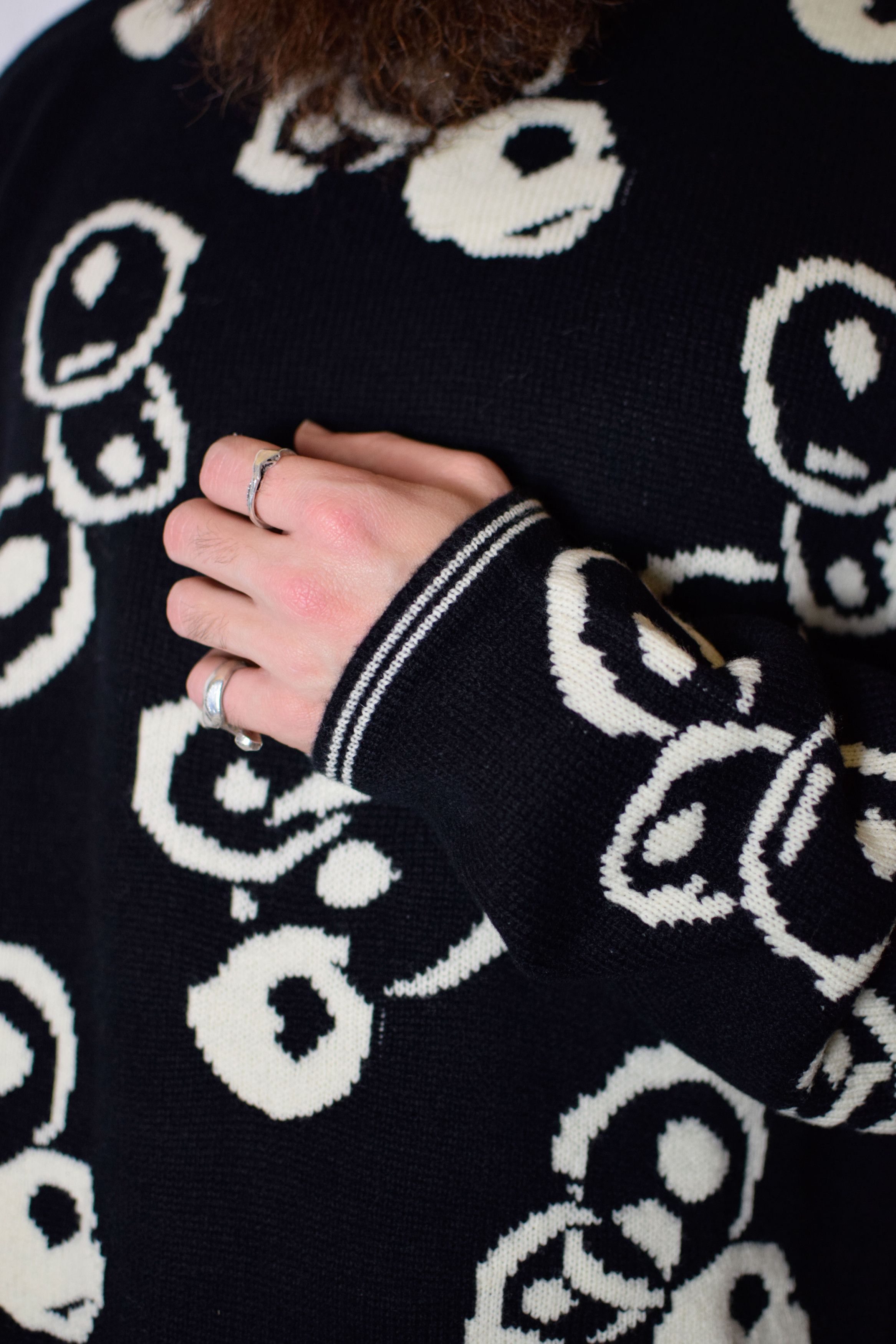 Yohji Yamamoto YYPH Tenugui Print Turtleneck - HJ-K88-990 Size US L / EU 52-54 / 3 - 8 Thumbnail