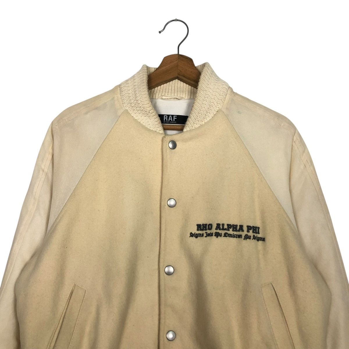 Raf Simons 🔥RAF SIMONS ASHES & HEROES 2006/2007 COLLECTIONS WOOL BOMBER Size US M / EU 48-50 / 2 - 11 Thumbnail