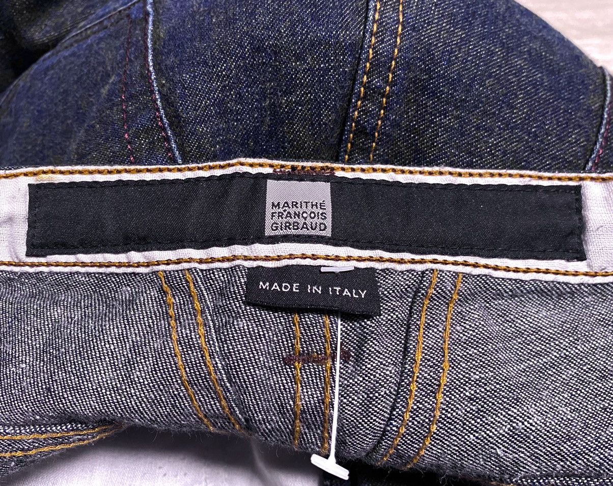 Marithe + Francois Girbaud Marithé + Francois Girbaud M+FG Navy Selvedge Denim Jeans Size 27" / US 4 / IT 40 - 20 Thumbnail