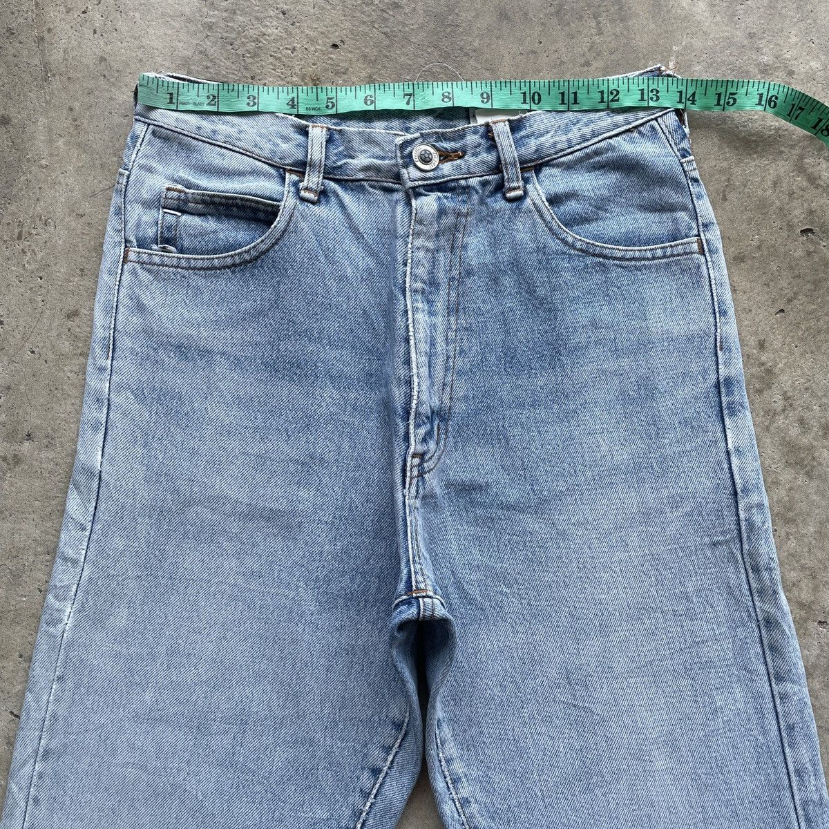 Benetton Vintage Benetton Formula 1 Wash Jeans Faded Distressed Pants Size US 27 - 5 Thumbnail