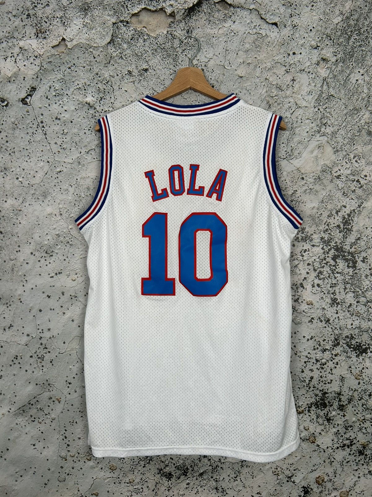 Vintage Tune Squad Lola Champion NBA Jersey Cartoon 90s Rare