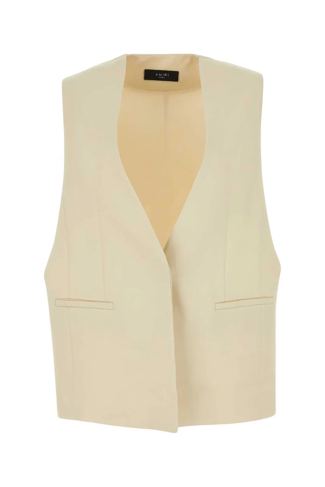 Amiri o1y0425 Vest in Ivory Size S / US 4 / IT 40 - 1 Thumbnail