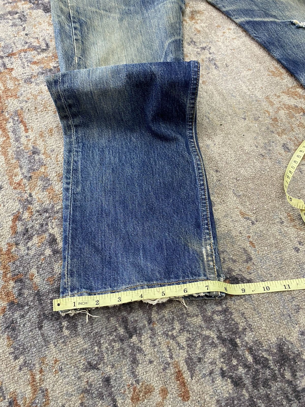 Jean × Levi's Levis mudwash faded distressed jeans pant 29x30 Size US 29 - 16 Thumbnail