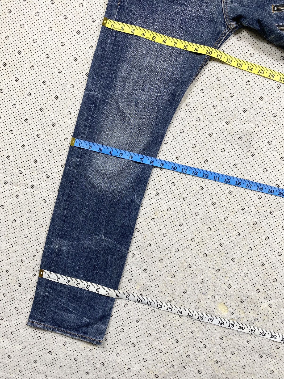 Hysteric Glamour Double Waist Light Jeans By Oririn Denim Size US 32 / EU 48 - 5 Thumbnail