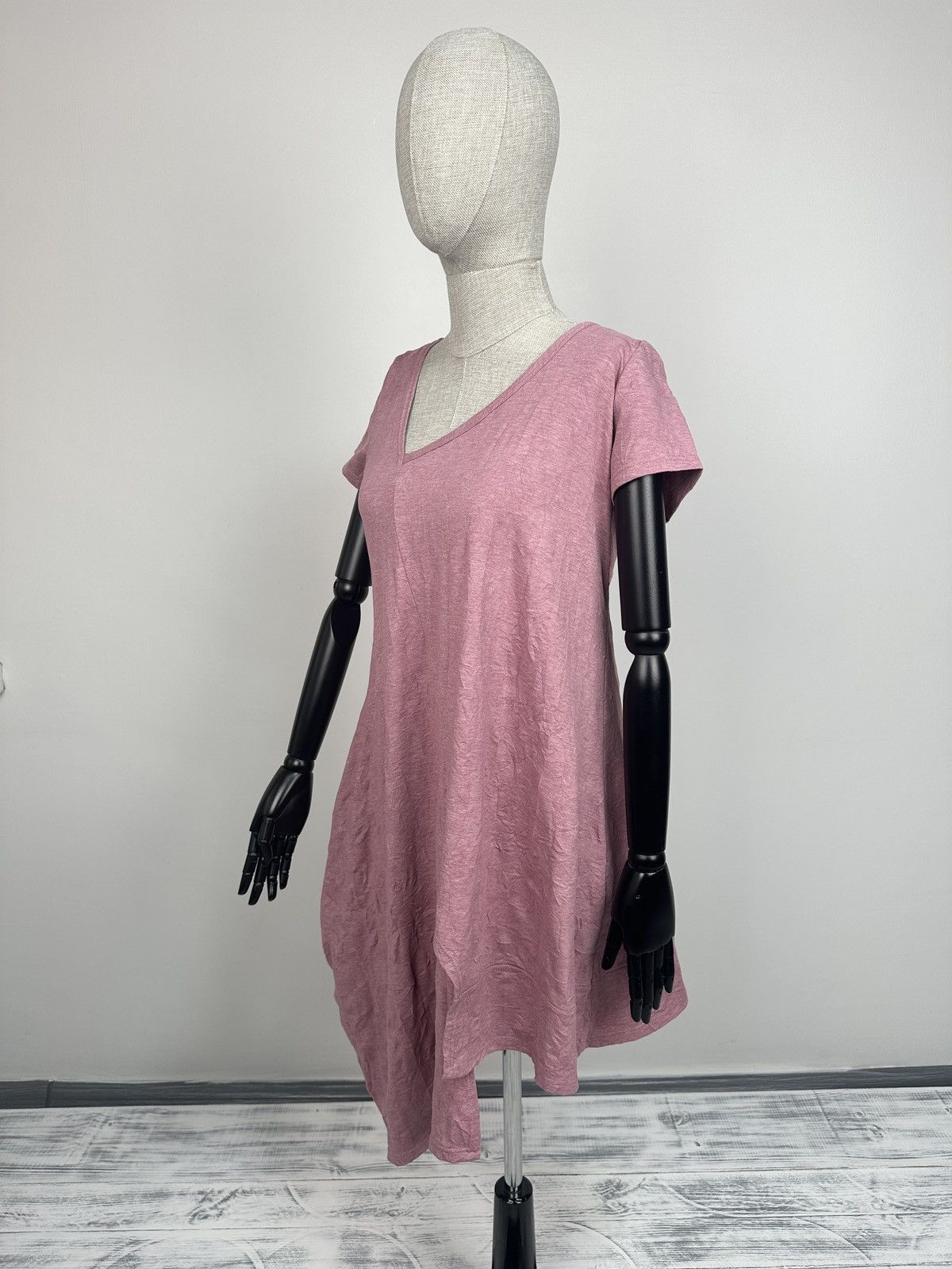 Other LIKA SCHMODSIEN Avant Garde Lagenlook Asymmetric Tunic Dress Size M / US 6-8 / IT 42-44 - 3 Thumbnail