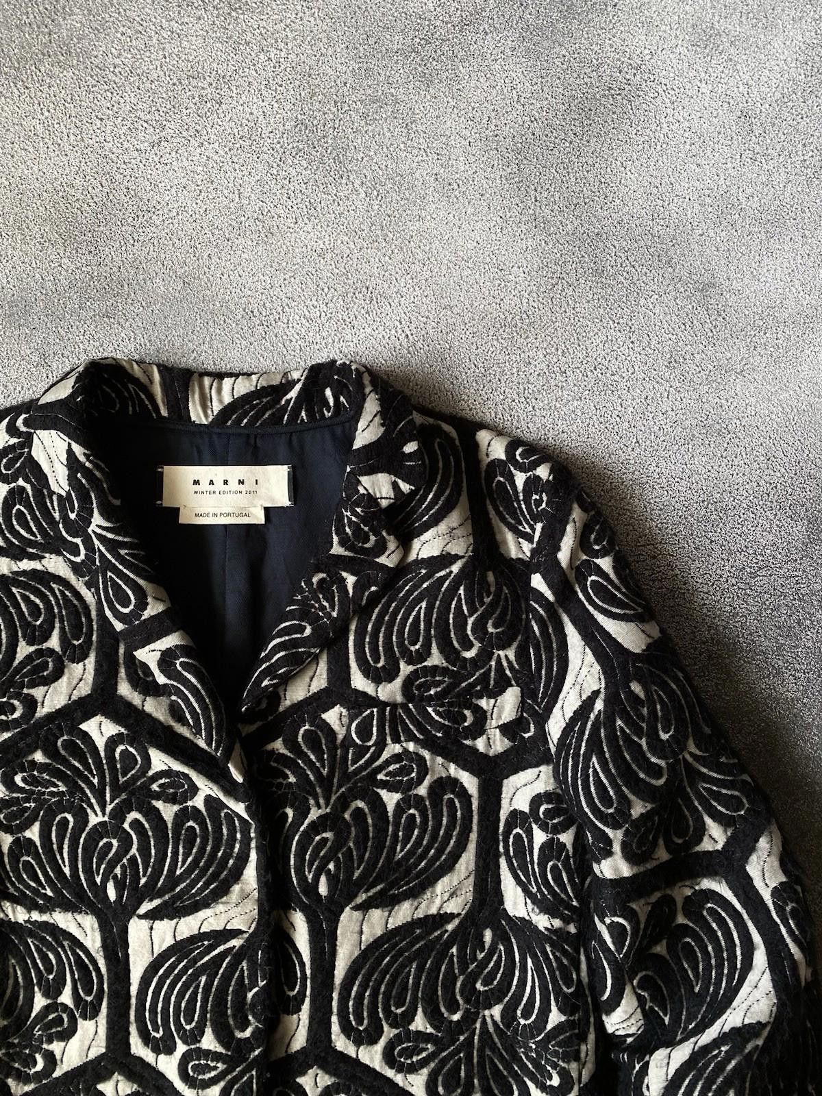 Marni 2011 Pre-Fall Marni Light Coat Embroidery Women Size IT38 Size S / US 4 / IT 40 - 5 Thumbnail