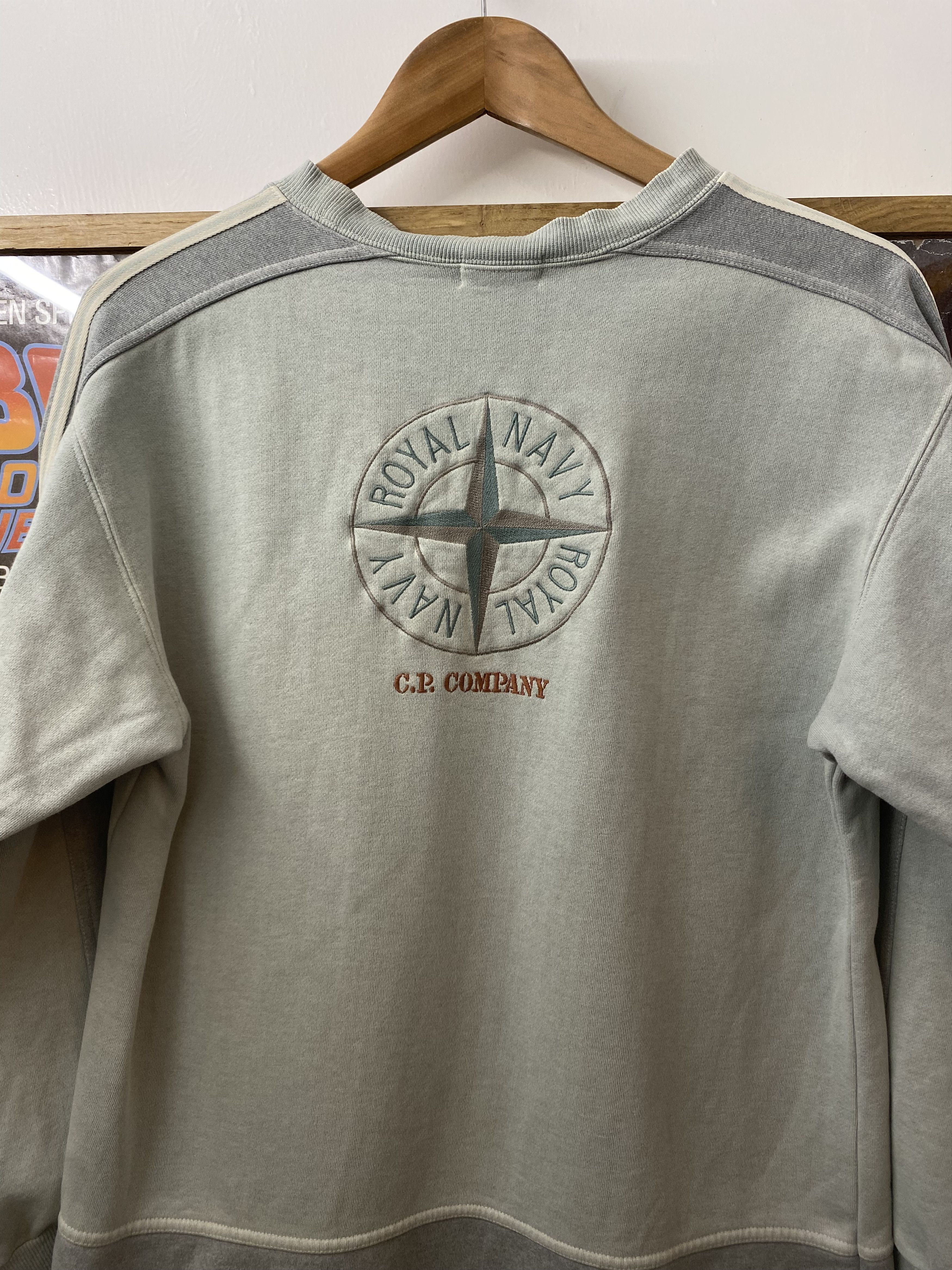 C.P. Company 90s C.P. Company Royal Navy Compass Panelled Sweatshirt Size US S / EU 44-46 / 1 - 5 Thumbnail
