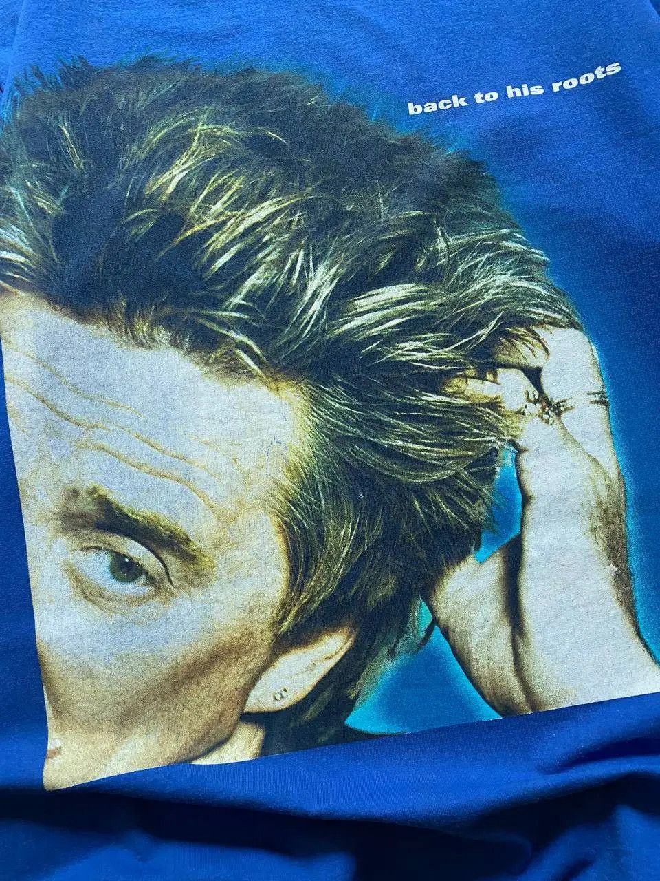 Other VINTAGE 90s ROD STEWART BACK TO HIS ROOTS T SHIRT RARE Size US XL / EU 56 / 4 - 4 Thumbnail