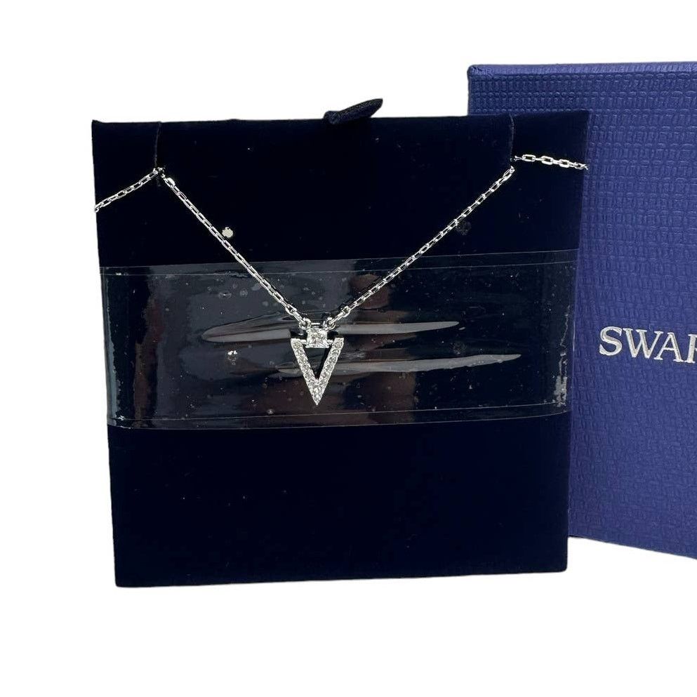 Swarovski Swarovski Funk Necklace, White, Rhodium Plated Size ONE SIZE - 1 Thumbnail