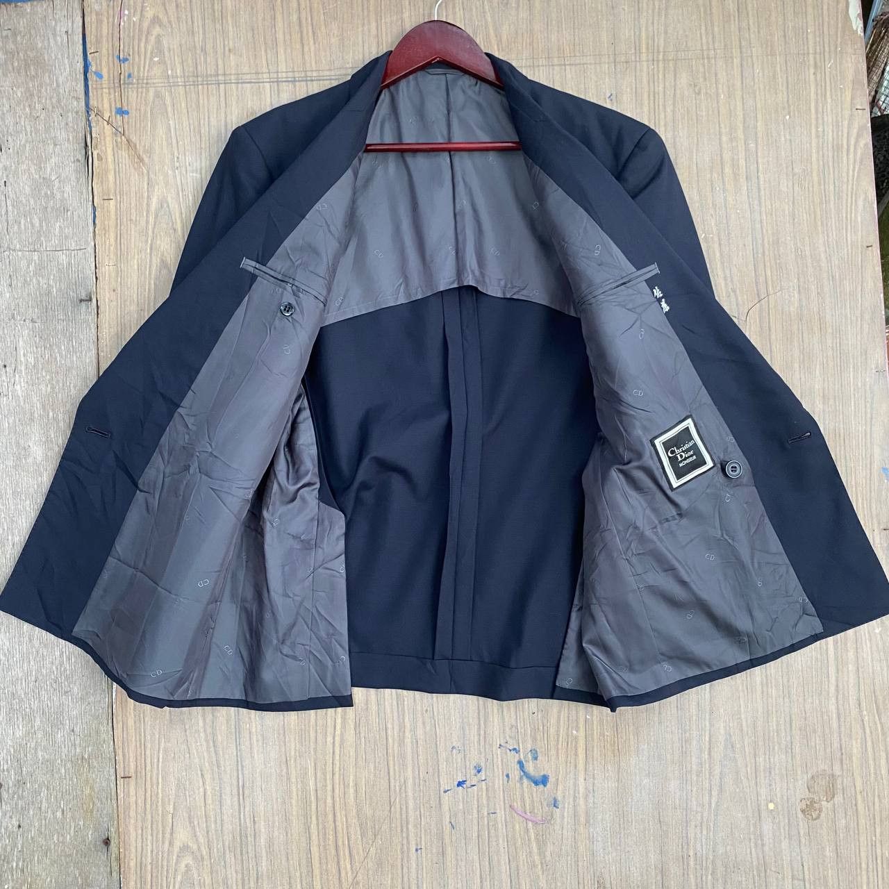 Christian Dior Monsieur Vintage Double Breasted Blazer Gold Button by Christian Dior Size US L / EU 52-54 / 3 - 2 Thumbnail