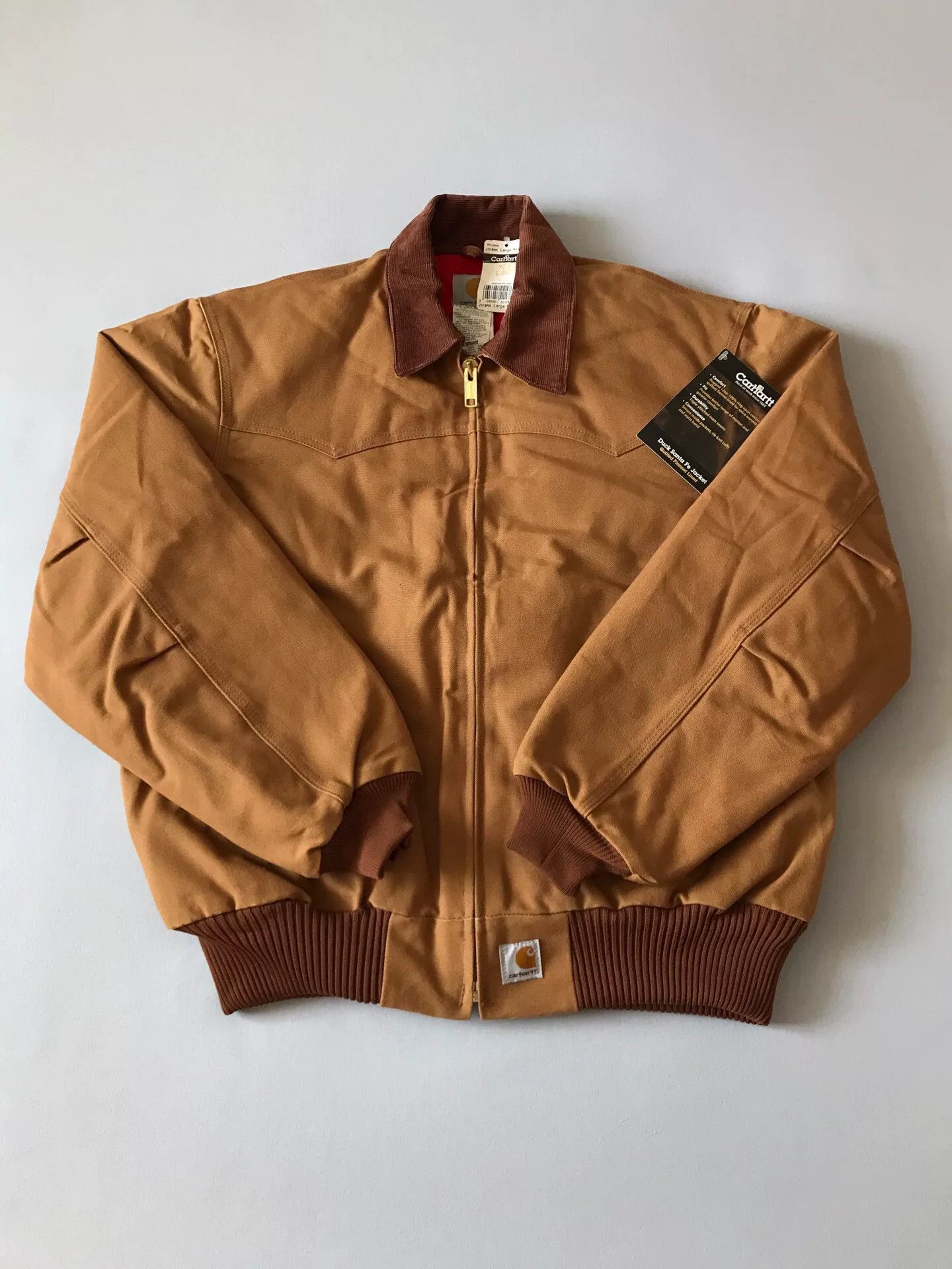 Carhartt Carhartt J13 Brown Canvas Jacket Size US L / EU 52-54 / 3 - 1 Thumbnail