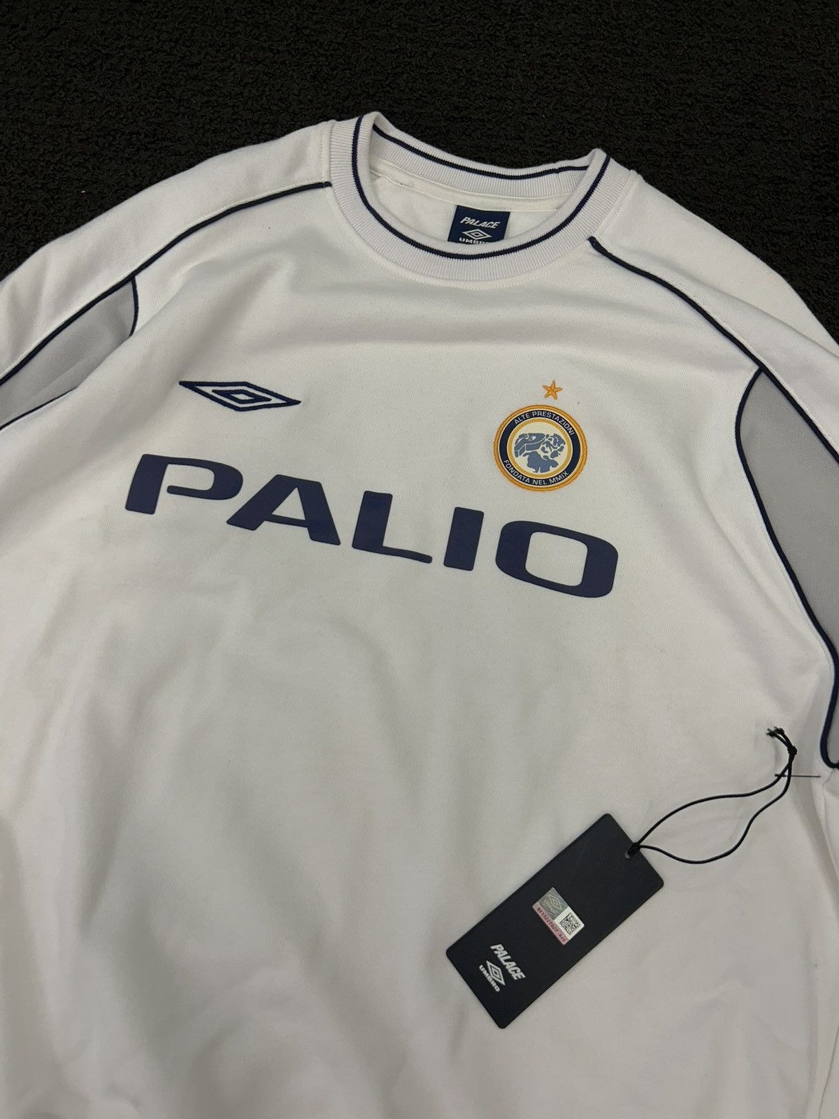 Palace × Umbro Palace Umbro warm up crew | Grailed