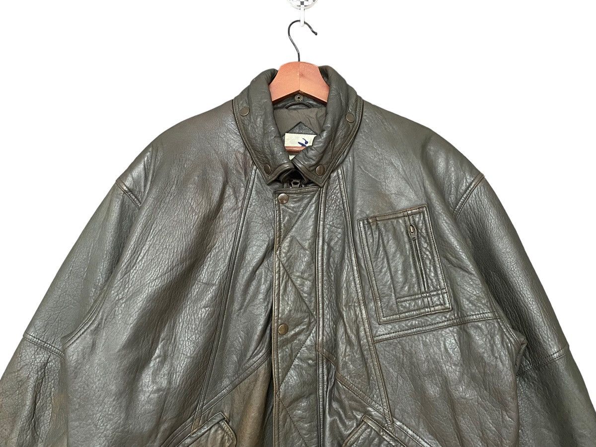 Hai Sporting Gear Vintage Brand Hai Sporting Gear Leather Jacket 1990s Size US M / EU 48-50 / 2 - 5 Thumbnail