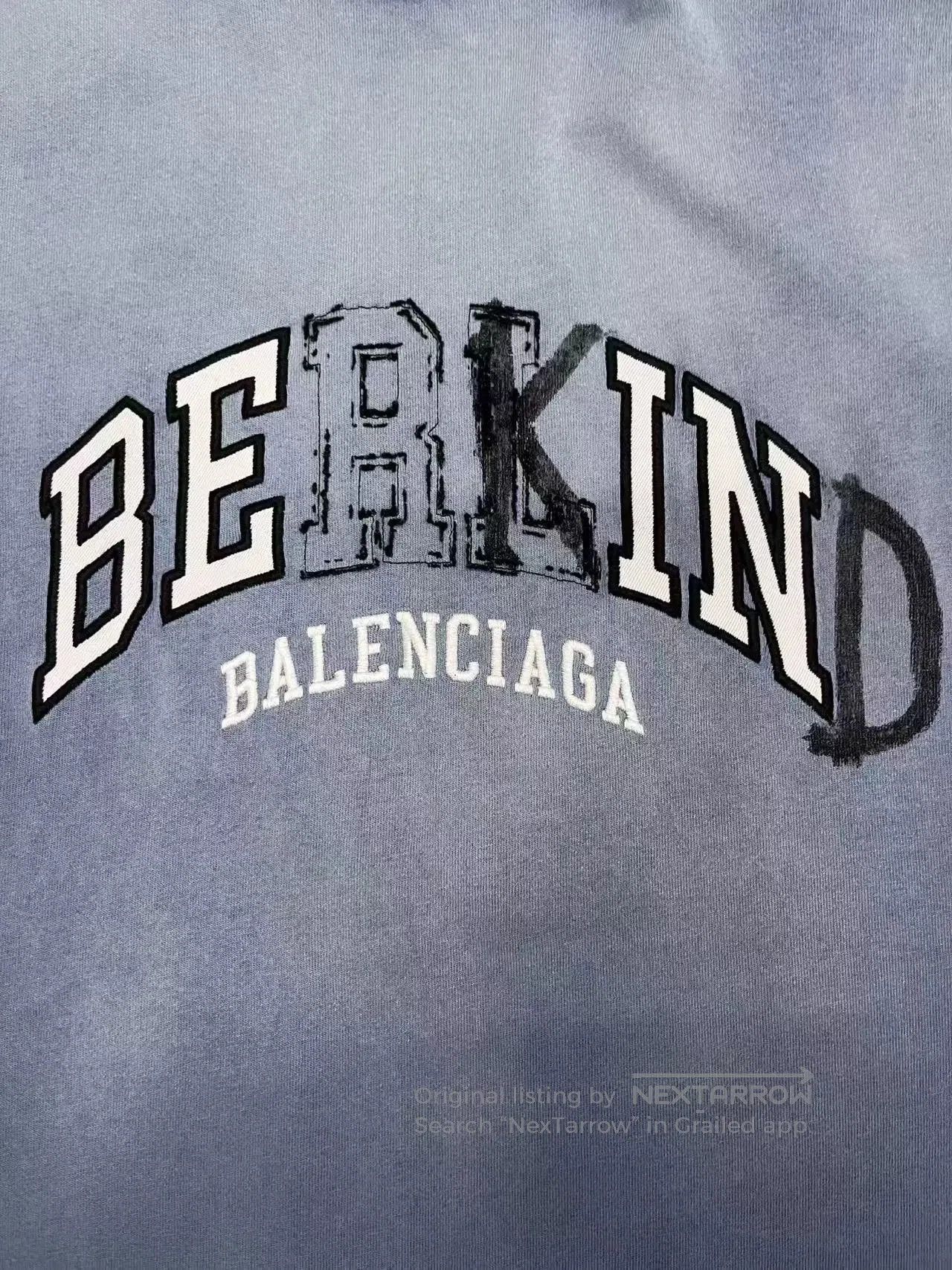 Balenciaga Balenciaga Men's Letter Print Short-Sleeve T-Shirt. Size US S / EU 44-46 / 1 - 3 Thumbnail