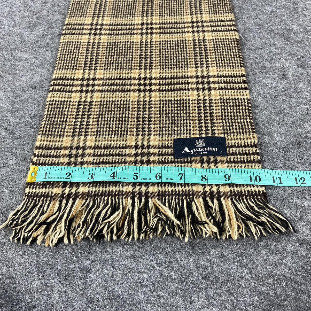 Aquascutum × Vintage Aquascutum Scarf # Muffler # Neckwear # D170 Size ONE SIZE - 4 Thumbnail