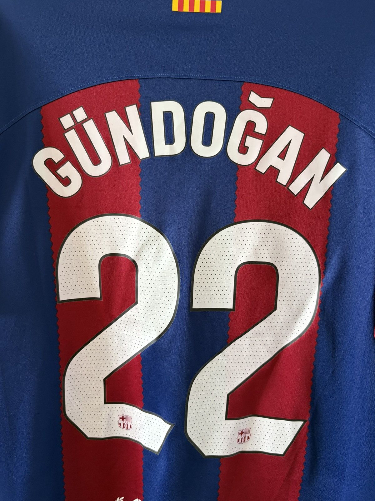 Barcelona nike 2023/2024 domowa Gundogan — zdjęcie 2