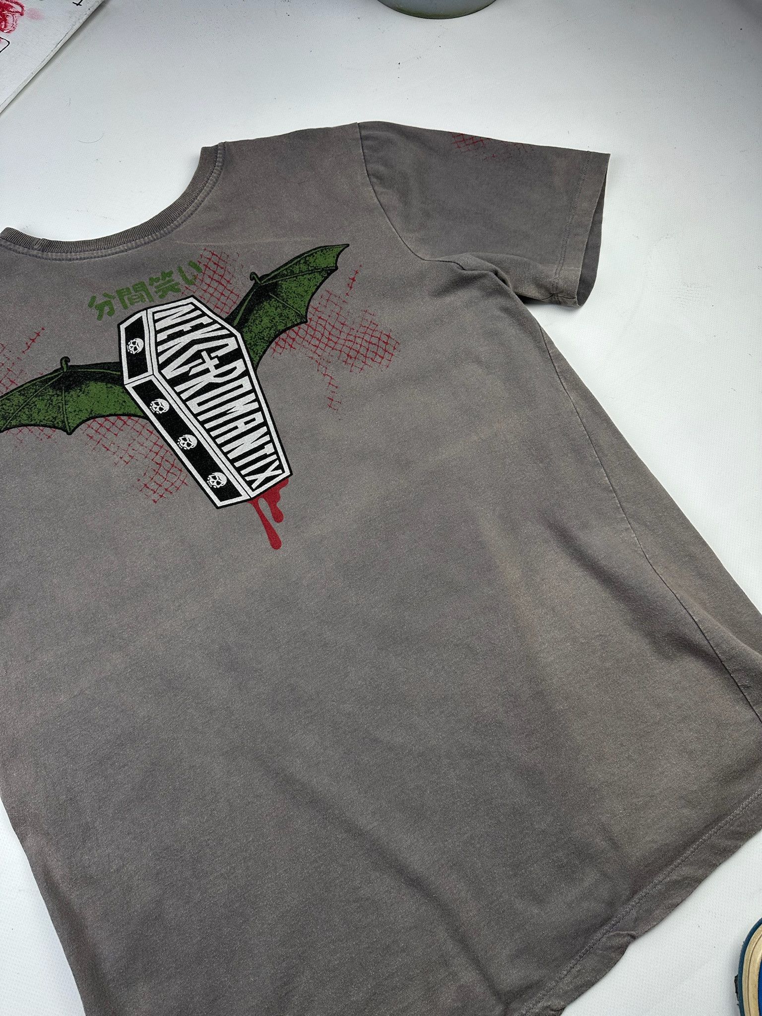 Ed Hardy Minute Mirth Tee Jesse Pinkman style tshirt acid skull drugs Size US M / EU 48-50 / 2 - 8 Thumbnail