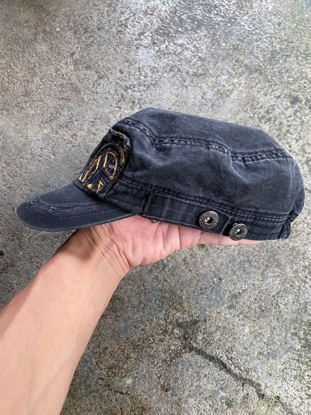 Japanese Brand PEACE COMMANDO DISTRESSED CAPS Size ONE SIZE - 7 Thumbnail
