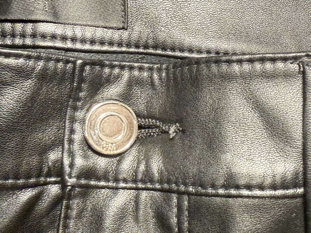 Rta RTA Bryant Faux Leather Pants Size US 31 - 4 Thumbnail