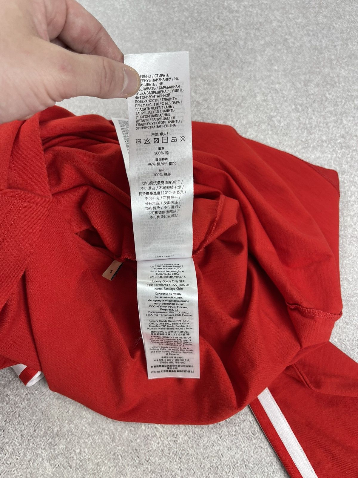 Gucci Adidas x Gucci T-Shirt Dress Red Size S Size S / US 4 / IT 40 - 16 Thumbnail