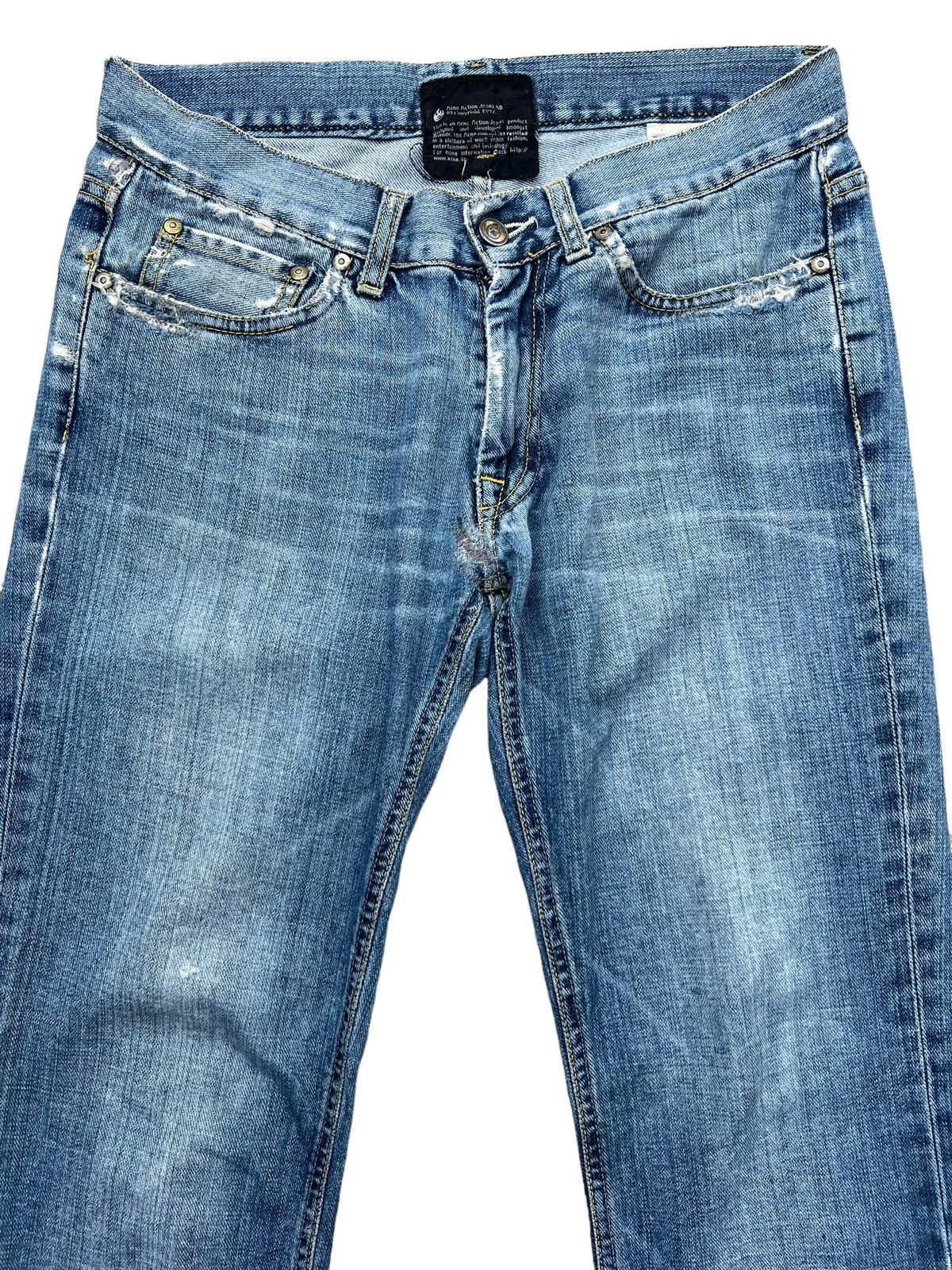 Acne Studios Vintage Acne Studios Distressed Denim Jeans 31x30.5 Size US 31 - 4 Thumbnail