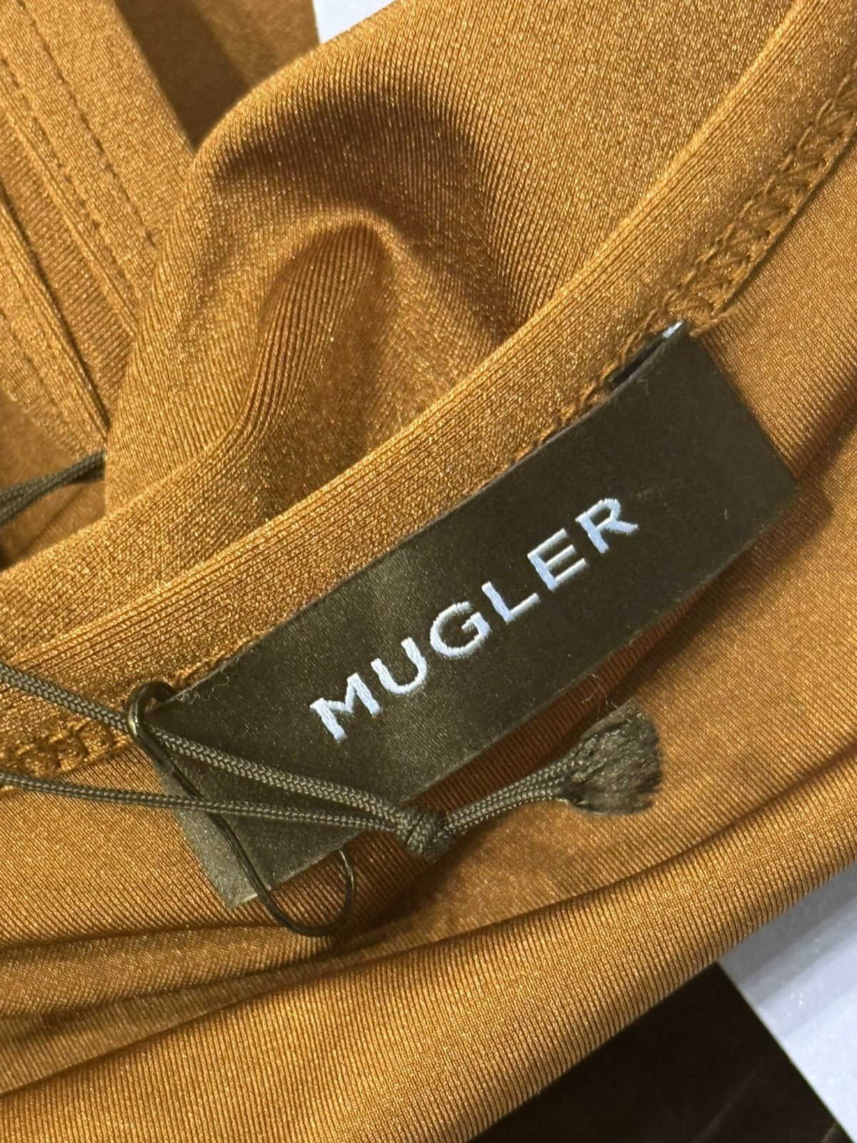 Mugler Mugler Brown Corseted Tank Top Size S / US 4 / IT 40 - 5 Thumbnail
