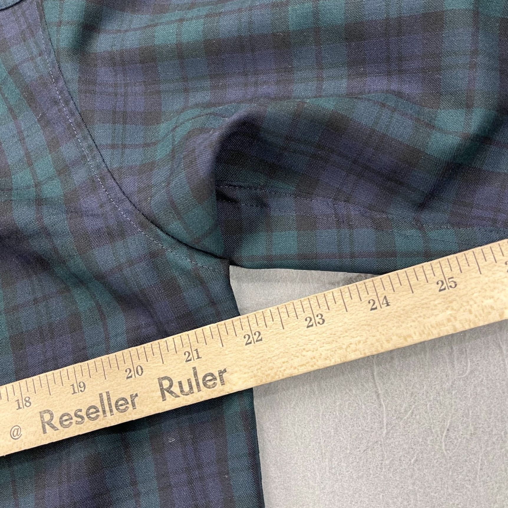Pendleton VINTAGE Pendleton Shirt Mens S Blue Plaid Wool 100% USA 90s Button-Up Pockets 90s Classic Outdoor Mens Size US S / EU 44-46 / 1 - 7 Thumbnail