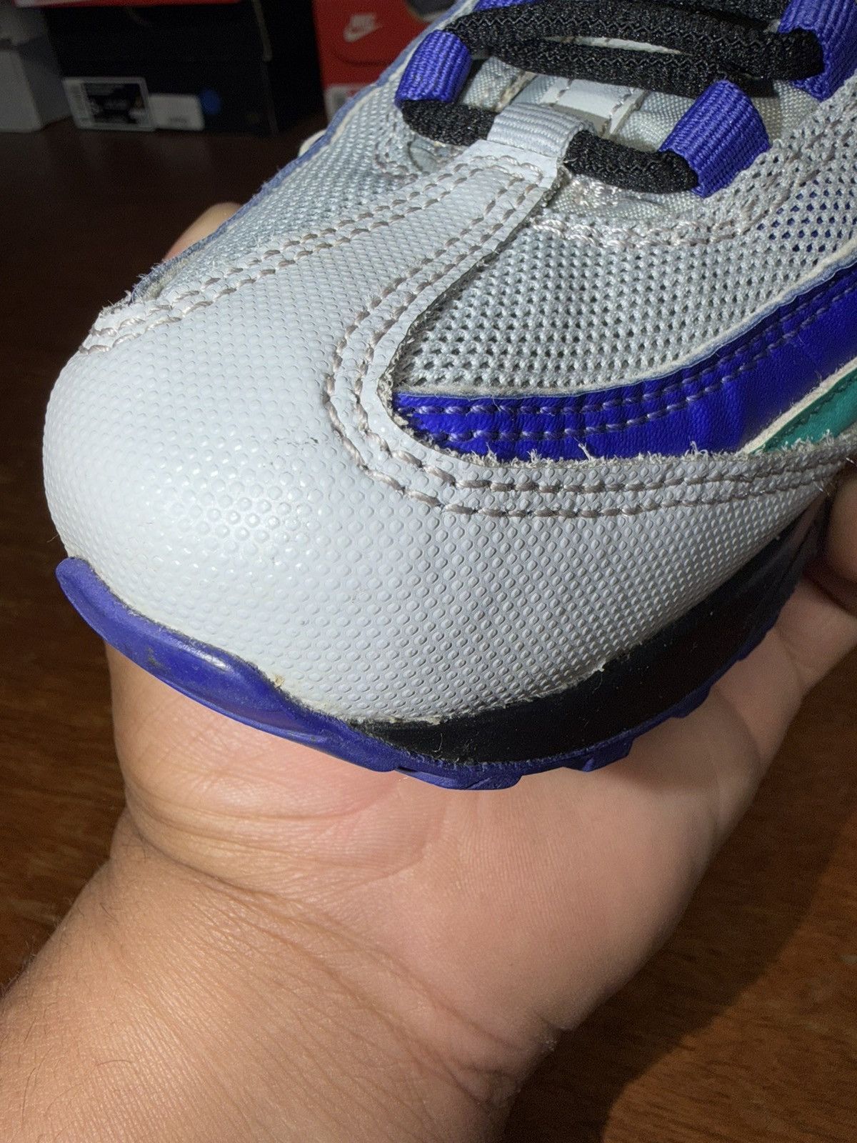 Nike Nike Air Max 95 GS Indigo Burst size 7 Size US 7 / EU 40 - 8 Thumbnail
