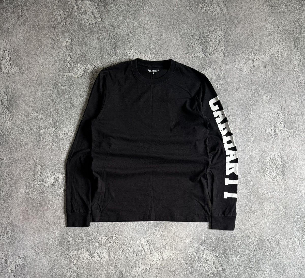 Carhartt Carhartt S big logo shirt long sleeve sweatshirt pullover Size US S / EU 44-46 / 1 - 6 Thumbnail